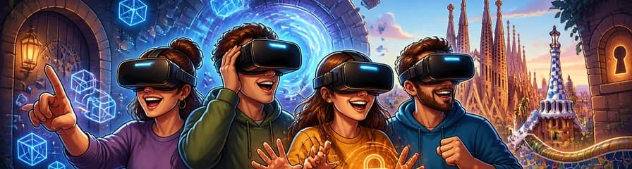 Vive un escape room de realidad virtual en Barcelona