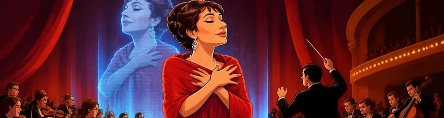 El concierto en holograma de Callas llega al Gran Teatro CaixaBank Príncipe Pío