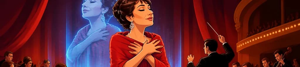 El concierto en holograma de Callas llega al Gran Teatro CaixaBank Príncipe Pío