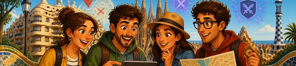 Juego interactivo de aventura urbana: Urban Escape Barcelona