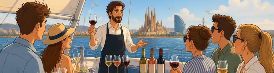 Excursión de cata de vinos en Montserrat y visita a Sitges con recogida en el hotel de Barcelona (grupo reducido)