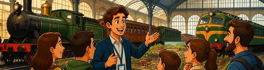 Visita privada guiada al Museo del Ferrocarril de Madrid con entradas incluidas