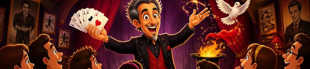 MagiLocuras 3.0: Un espectáculo de magia y humor con Mad Martin en la Sala Houdini