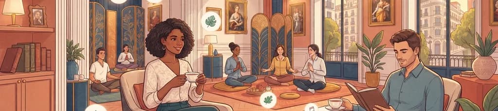 Merienda y bienestar: El arte de la pausa en Casa de Las Artes Meliá Collection