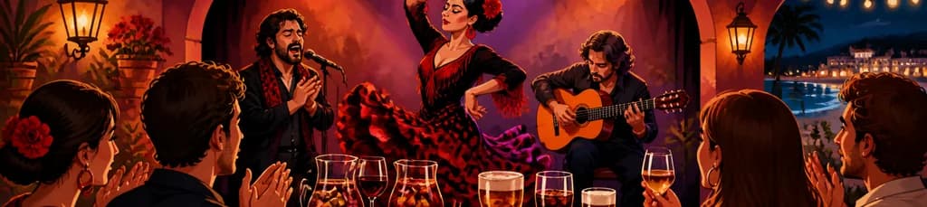 Noche de Flamenco Fusión con Tapas y Bebidas en Salou