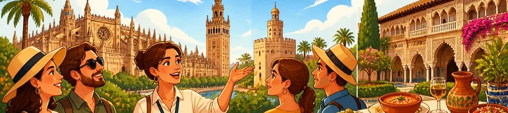 Recorrido por la Sevilla Monumental con Almuerzo Andaluz