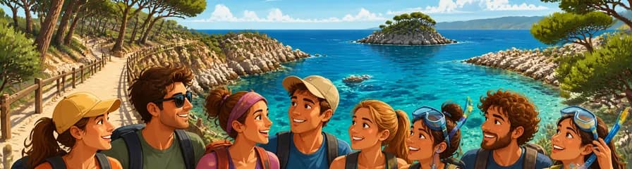 Excursión de senderismo y esnórquel en grupo reducido por la Costa Brava con salida desde Barcelona