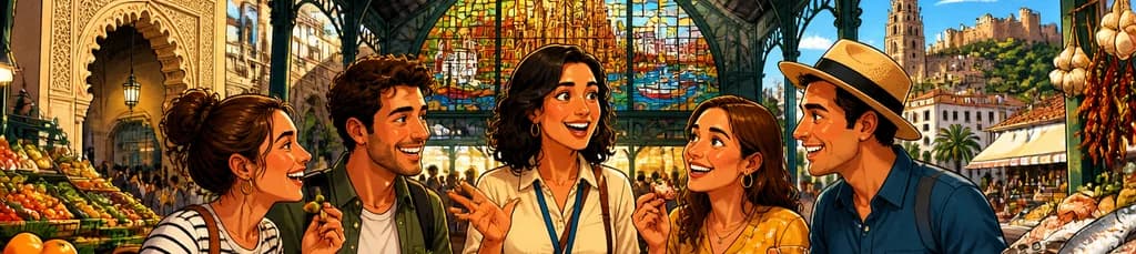 Recorrido gastronómico y cultural por el Mercado de Atarazanas en Málaga