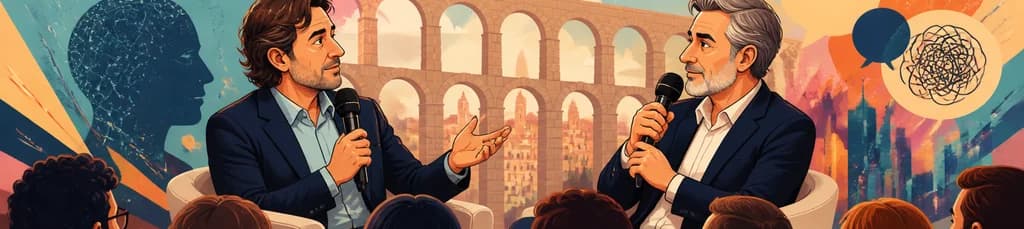Conversación sobre la Modernidad con Diego del Alcázar y Carlos Franganillo en el Hay Festival Segovia 2026