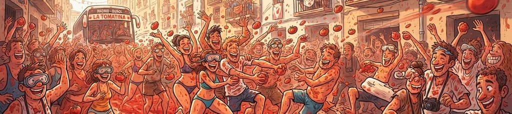 Excursión a La Tomatina de Buñol desde Madrid el 26 de agosto