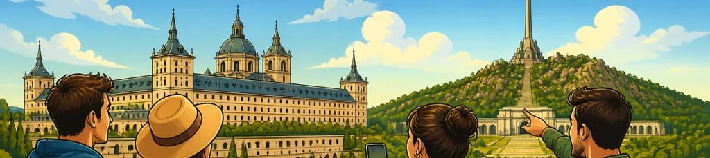 Excursión de medio día desde Madrid: Monasterio de El Escorial y Valle de los Caídos
