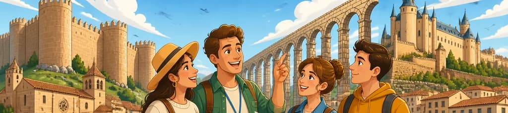 Excursión de un día a Ávila y Segovia desde Madrid, con entrada opcional al Alcázar de Segovia