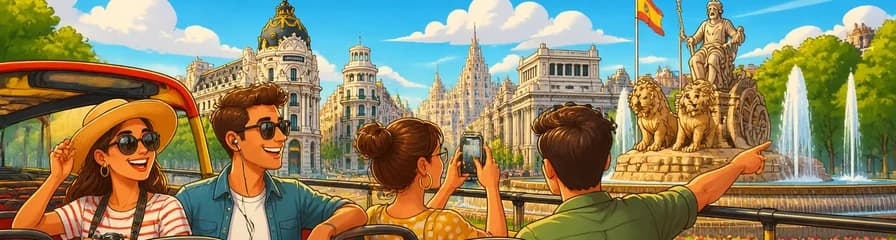 Recorrido en Autobús Turístico por Madrid: Sube y Baja a tu Aire