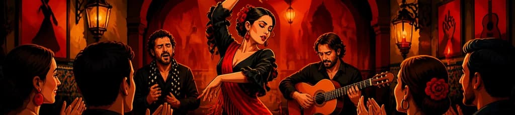 Asiste al espectáculo de flamenco en Los Tarantos de Barcelona