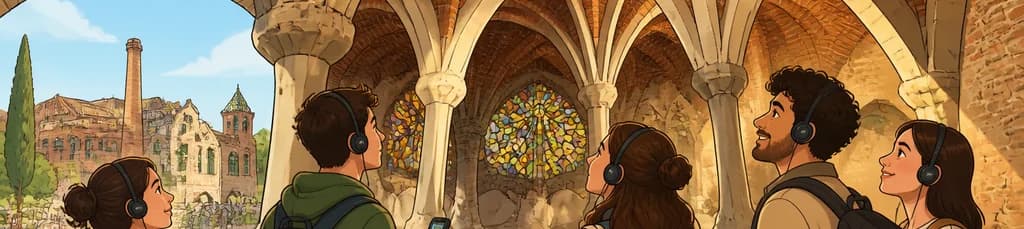 Entrada a la Cripta de Gaudí y la Colonia Güell con Audioguía