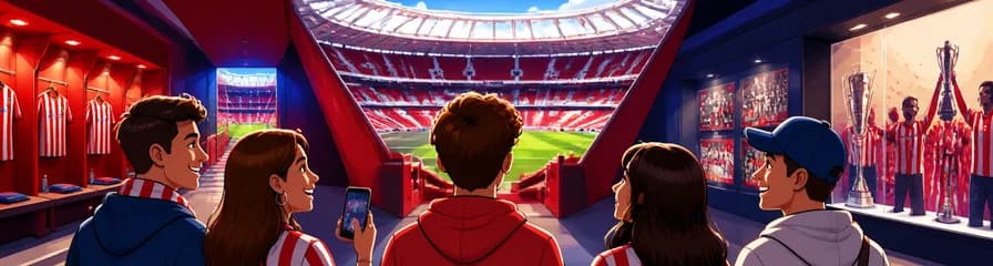 Acceso al Museo y Tour Autoguiado del Atlético de Madrid