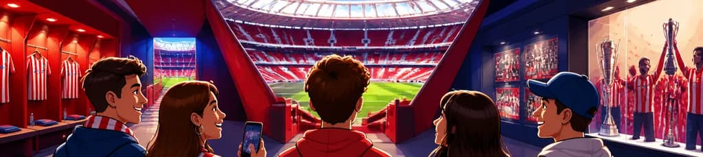 Acceso al Museo y Tour Autoguiado del Atlético de Madrid