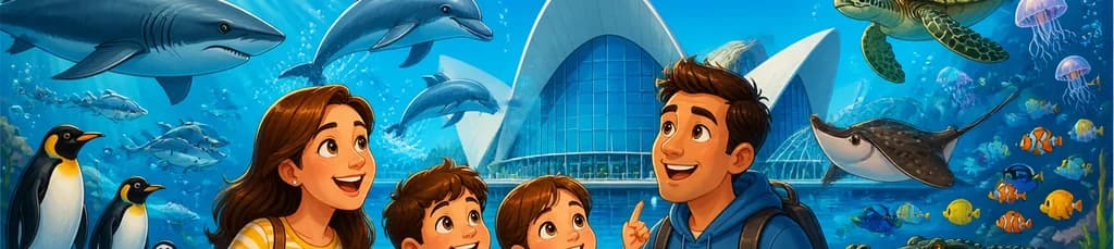 Entrada al Oceanogràfic de Valencia