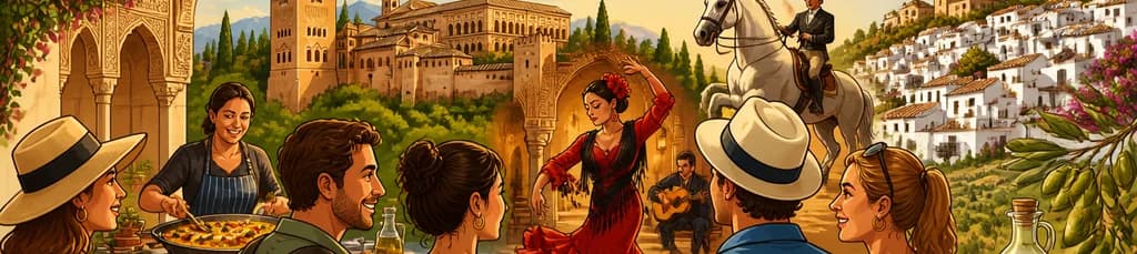 Aventura andaluza de 13 días: La Alhambra, flamenco y aceite de oliva en un grupo íntimo