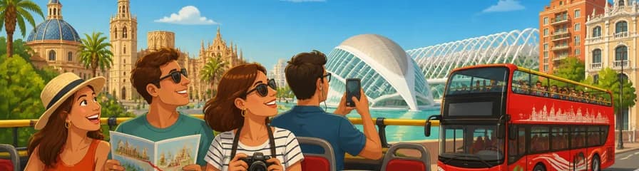 Autobús Turístico de Valencia: Pase de 24 o 48 horas con paradas libres