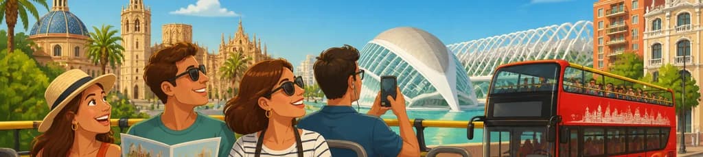 Autobús Turístico de Valencia: Pase de 24 o 48 horas con paradas libres
