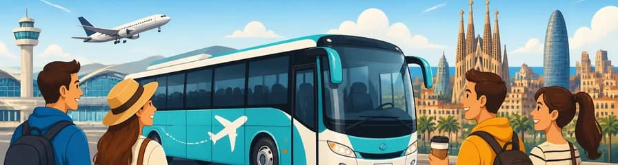 Servicio de traslado Aerobús Barcelona: Conexión entre el aeropuerto y el centro de la ciudad