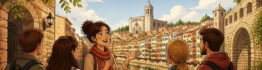 Recorrido a pie por la judería y el casco antiguo de Girona