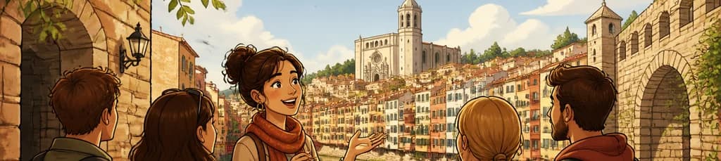 Recorrido a pie por la judería y el casco antiguo de Girona