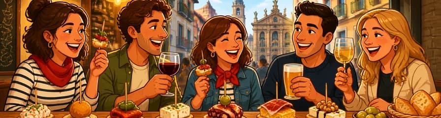 Recorrido de Pintxos y Tapas por Pamplona (5 Pintxos Incluidos)