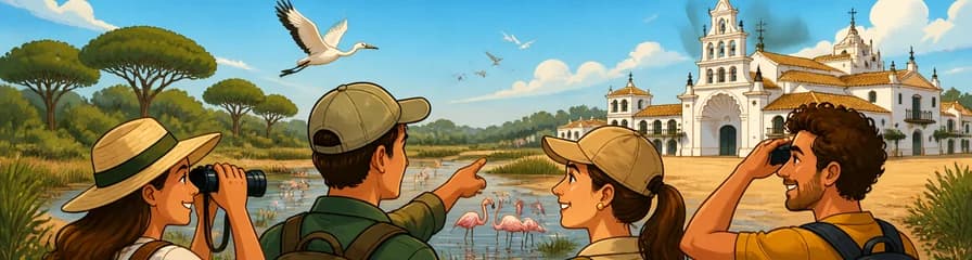 Escapada de un día a Doñana y El Rocío desde Sevilla