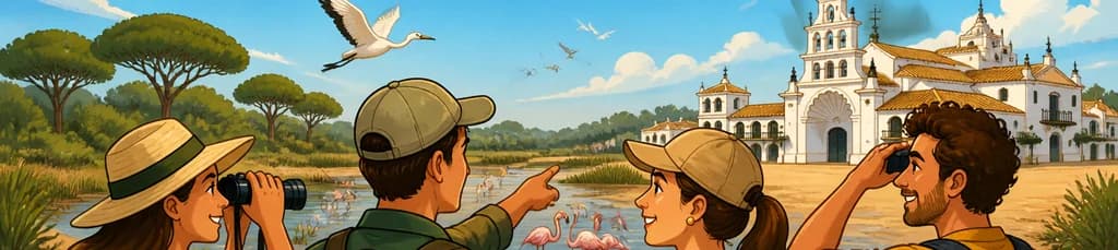 Escapada de un día a Doñana y El Rocío desde Sevilla