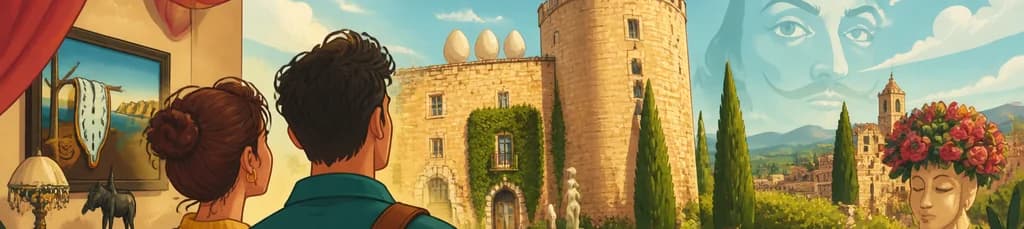 Entrada al Castillo Gala Dalí