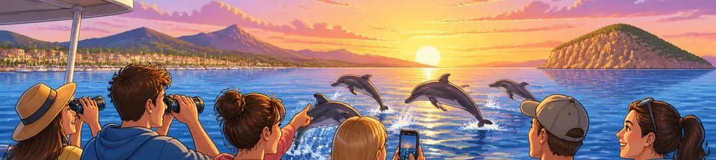 Observación de Delfines al Amanecer en Alcúdia