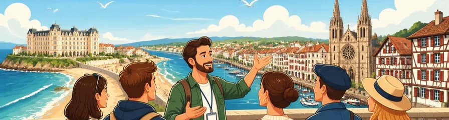 Visita guiada por Biarritz y la costa vasca francesa desde San Sebastián
