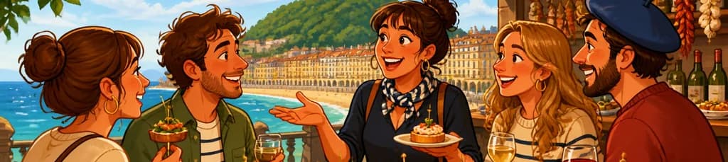 Recorrido culinario "Coma como un verdadero vasco": una aventura gastronómica auténtica en San Sebastián