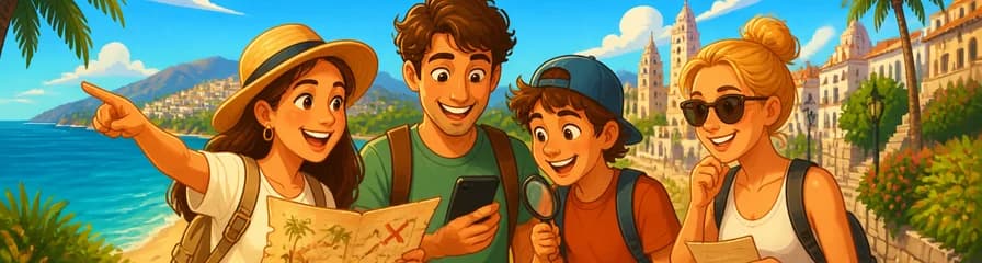 Aventura autoguiada de búsqueda del tesoro en Costa Adeje
