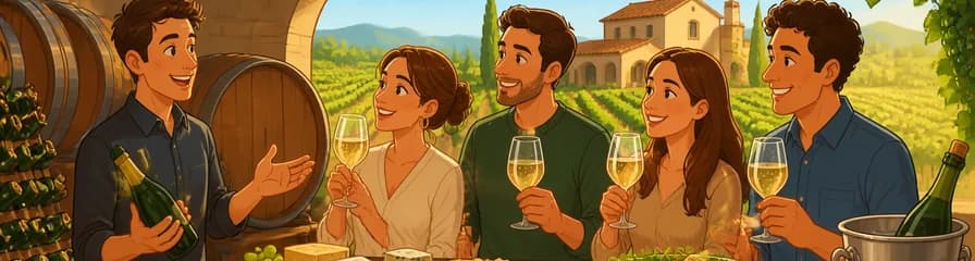Explora una bodega de vino espumoso de calidad superior con maridaje a tu elección