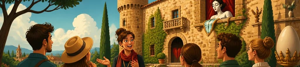 Visita guiada al Castillo Gala Dalí (Castillo de Púbol)