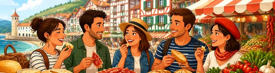 Descubre el País Vasco Francés: Tour Gastronómico por Mercados y Especialidades Locales en Grupo Reducido