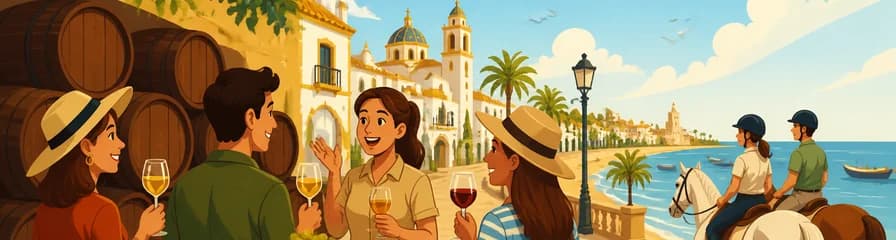 Excursión vinícola a Sanlúcar de Barrameda desde Sevilla, con posibilidad de paseo a caballo