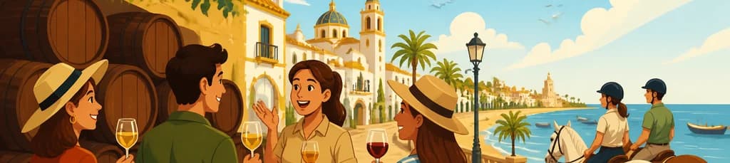 Excursión vinícola a Sanlúcar de Barrameda desde Sevilla, con posibilidad de paseo a caballo