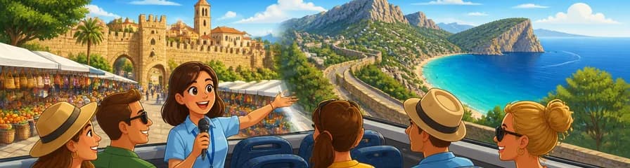 Viaje en autobús: Mercado de Alcúdia y Formentor