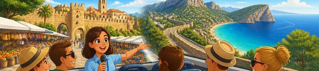 Viaje en autobús: Mercado de Alcúdia y Formentor