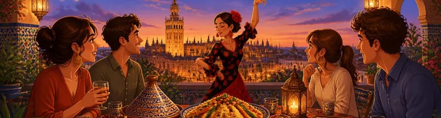 Velada gastronómica oriental con vistas a la Giralda