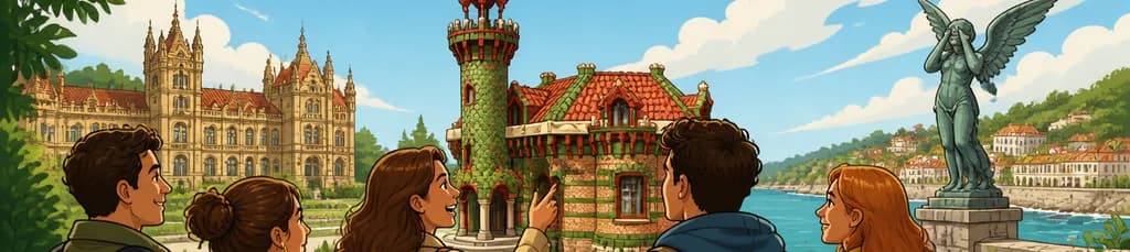 Descubre Comillas: Modernismo y el Capricho de Gaudí en grupos reducidos