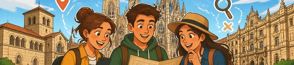 Búsqueda del tesoro y recorrido a pie autoguiado por la ciudad de León