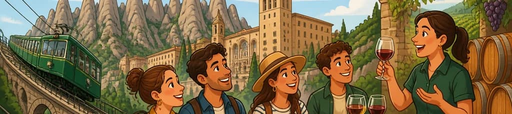 Excursión de medio día a Montserrat en grupo reducido con guía, desde Barcelona