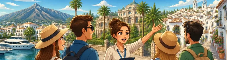 Descubre Marbella y Mijas en una excursión de un día completo con salida desde Málaga