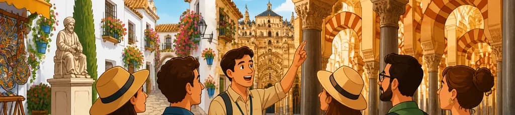 Recorrido guiado por la Judería y la Mezquita-Catedral de Córdoba, incluyendo las entradas