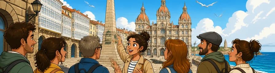Descubre A Coruña en un cautivador tour histórico a pie con grupo reducido
